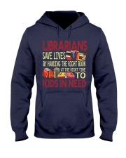 Librarians save lives Hooded Sweatshirt thumbnail