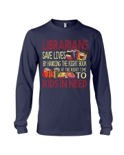 Librarians save lives Long Sleeve Tee thumbnail