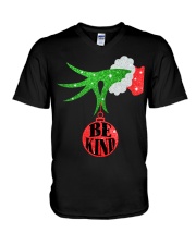 BE KIND CHRISTMAS V-Neck T-Shirt thumbnail