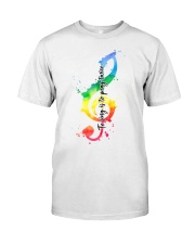 To sing is to pray twice Classic T-Shirt front