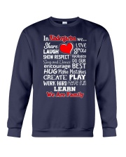 In KIndergarten We are Family Crewneck Sweatshirt thumbnail