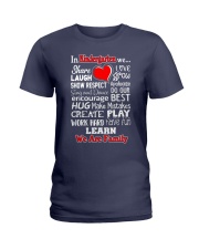 In KIndergarten We are Family Ladies T-Shirt thumbnail