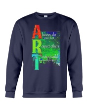 Art Teacher Crewneck Sweatshirt thumbnail