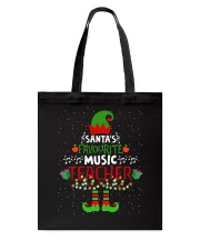 SANTA'S FAVOURITE MUSIC TEACHER Tote Bag thumbnail