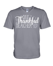 ONE THANKSFUL TEACHER V-Neck T-Shirt thumbnail