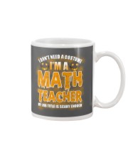 Math Teacher Halloween Mug thumbnail