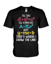 Math V-Neck T-Shirt thumbnail