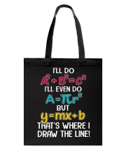 Math Tote Bag front