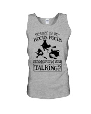 SORRY IS MY HOCUS POCUS INTERRUPTING YOUR TALKING Unisex Tank thumbnail