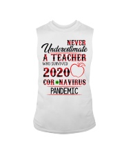 Never underestimate a Teacher Sleeveless Tee thumbnail