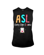ASL every sign counts Sleeveless Tee thumbnail