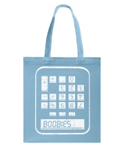 BOOBIES CALCULATOR Tote Bag thumbnail