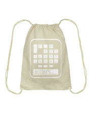 BOOBIES CALCULATOR Drawstring Bag thumbnail