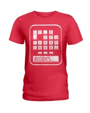 BOOBIES CALCULATOR Ladies T-Shirt thumbnail