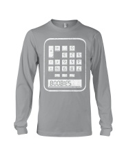 BOOBIES CALCULATOR Long Sleeve Tee thumbnail