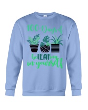 100 DAYS OF BE LEAFING IN YOURSELF Crewneck Sweatshirt thumbnail