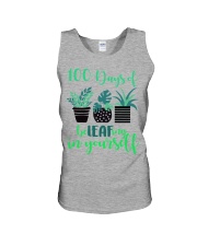 100 DAYS OF BE LEAFING IN YOURSELF Unisex Tank thumbnail