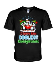 I HAVE THE COOLEST KINDERGARTENERS V-Neck T-Shirt thumbnail