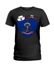 North Dakota Nurse Ladies T-Shirt thumbnail