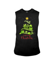 LIBRARIAN MERRY CHRISTMAS Sleeveless Tee thumbnail