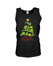 LIBRARIAN MERRY CHRISTMAS Unisex Tank thumbnail