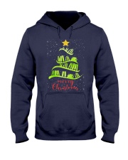 LIBRARIAN MERRY CHRISTMAS Hooded Sweatshirt thumbnail