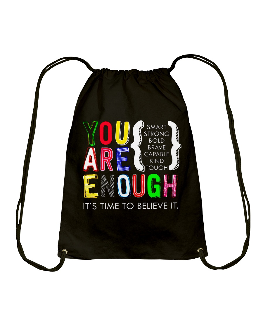 Teacher Shirt Drawstring Bag