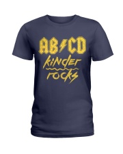 Kinder rocks Ladies T-Shirt thumbnail