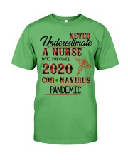Never Underestimate a Nurse Premium Fit Mens Tee thumbnail