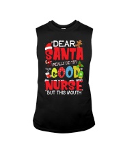 DEAR SANTA I REALLY DID TRY TO BE A GOOD NURSE Sleeveless Tee thumbnail