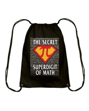 THE SECRET SUPERDIGIT OF MATH Drawstring Bag thumbnail