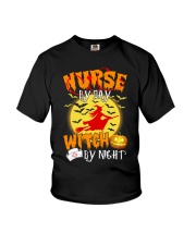 NURSE BY DAY WITCH BY NIGHT Youth T-Shirt thumbnail