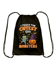I TEACH THE CUTEST LITTLE MONSTERS Drawstring Bag thumbnail