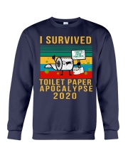 I survived toilet paper Crewneck Sweatshirt thumbnail