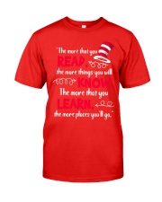 Teacher Shirt Classic T-Shirt front