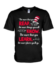 Teacher Shirt V-Neck T-Shirt thumbnail