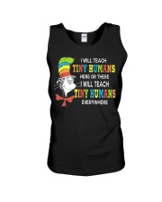 I will teach Tiny Humans everywhere Unisex Tank thumbnail