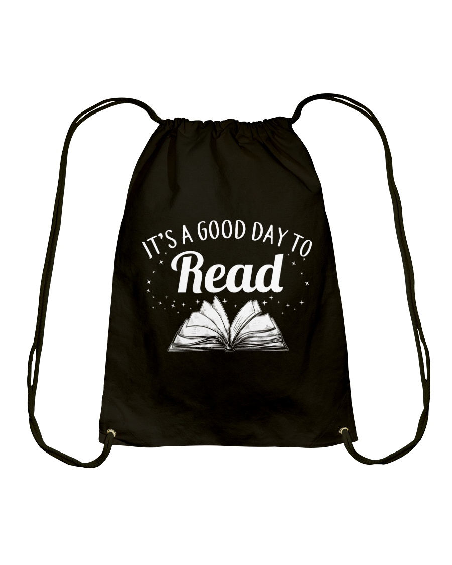 It's a good day to Read Drawstring Bag