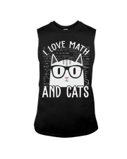 I LOVE MATH AND CATS Sleeveless Tee thumbnail