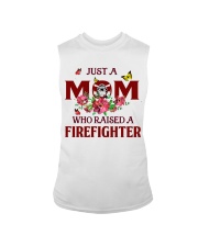 Just a Mom who raised a Firefighter Sleeveless Tee thumbnail