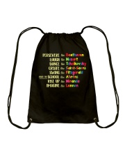 Music Teacher Shirt Drawstring Bag thumbnail