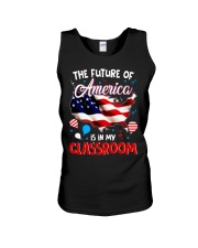 THE FUTURE AMERICA IS IN MY CLASSROOM Unisex Tank thumbnail