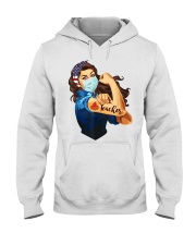 Teacher strong wear masks Hooded Sweatshirt thumbnail