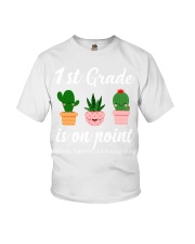 1st grade is on point Youth T-Shirt thumbnail
