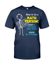How to be a Math Person Classic T-Shirt tile