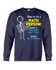 How to be a Math Person Crewneck Sweatshirt thumbnail