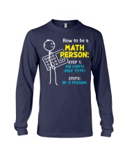 How to be a Math Person Long Sleeve Tee thumbnail