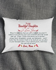 MY DAUGHTER - WASN'T IT YESTERDAY Rectangular Pillowcase aos-pillow-rectangle-front-lifestyle-1