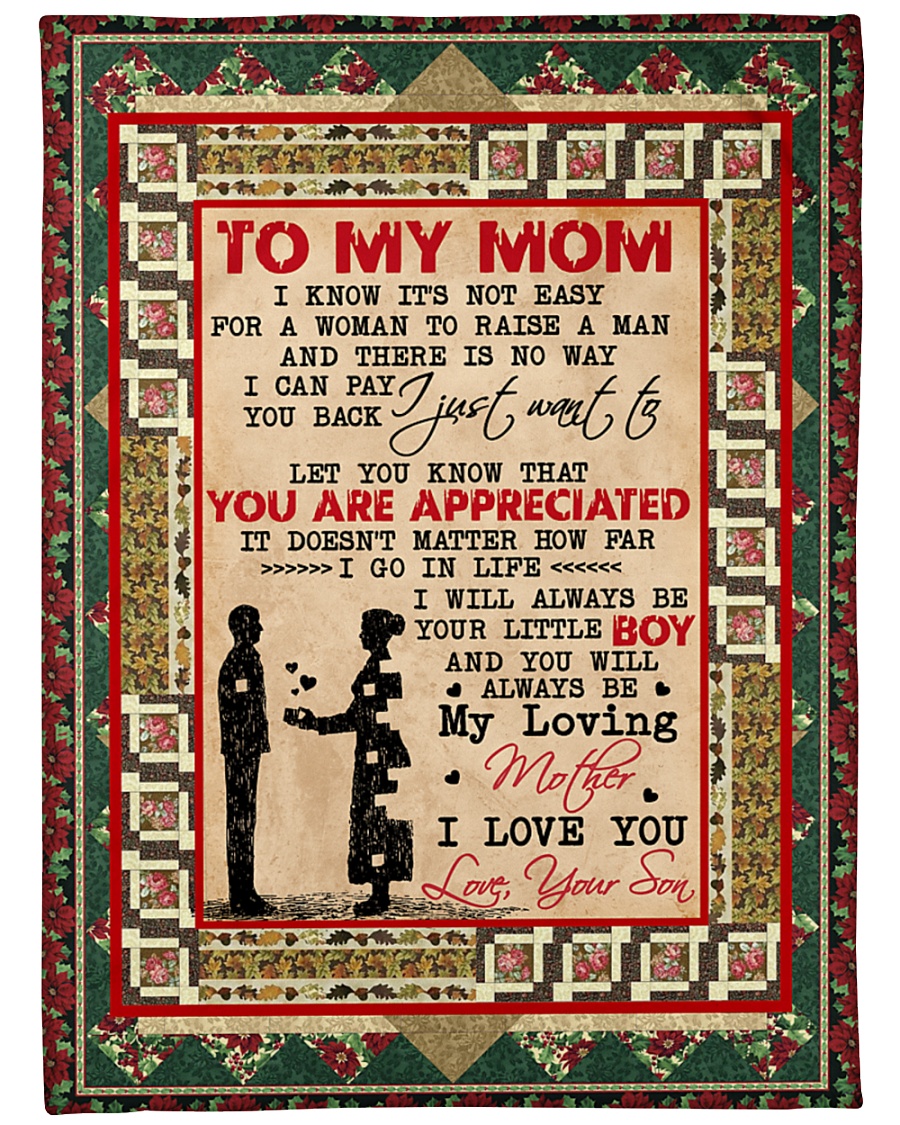MS003 - GIFT FOR MOM Large Fleece Blanket - 60" x 80"