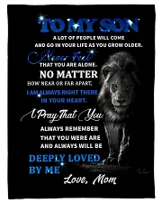 SM001 GIFT FOR SON Small Fleece Blanket - 30" x 40" front